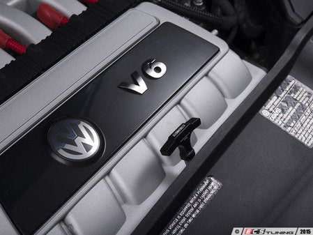 ECS Tuning Tuning Billet Engine Oil Dipstick - Black Anodized - Eurosport Performance