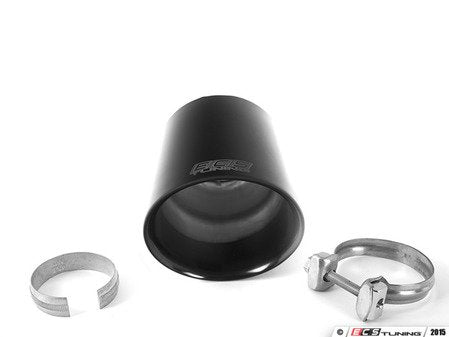 ECS Tuning UNIVERSAL Swivel Exhaust Tip - 4.0" Black Chrome - Priced Each - Eurosport Performance