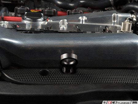ECS Tuning Tuning Billet Engine Oil Dipstick & Funnel - Black Anodized Handle - Eurosport Performance