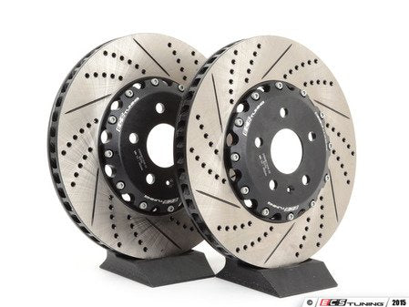 ECS Tuning Front 2-Piece Brake Rotors - Pair (340x30) - Eurosport Performance