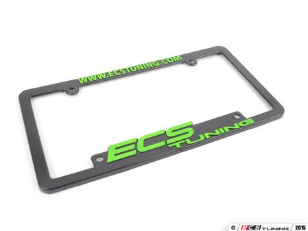 ECS Tuning ECS ​​Tuning Cadre de Plaque d'Immatriculation - Vert