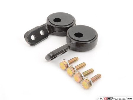 Turner Motorsports Solid Delrin Front Control Arm Bushings - Pre-Installed In Brackets - Eurosport Performance