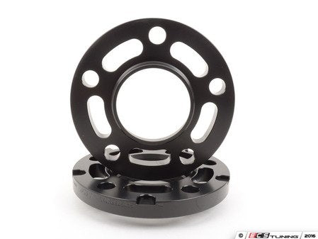 15mm Wheel Spacers - Black (Pair) - Eurosport Performance