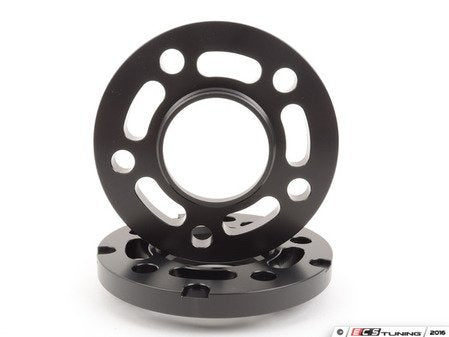15mm Big Pad Wheel Spacers - Black (Pair) - Eurosport Performance