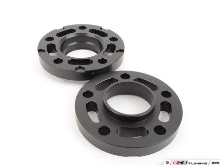 20mm Wheel Spacers - Black (Pair) - Eurosport Performance