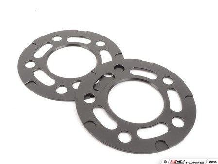 Turner Motorsports Black BMW 3mm Wheel Spacers With Extended Wheel Bolts - F80 M3 F82 M4 F87 M2 - Eurosport Performance