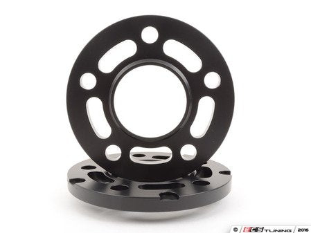 12.5mm Big Pad Wheel Spacers - Black (Pair) - Eurosport Performance