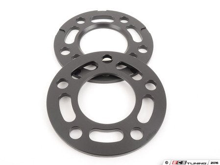 7.5mm Wheel Spacers - Black (Pair) - Eurosport Performance