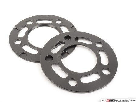 5mm Big Pad Wheel Spacers - Black (Pair) - Eurosport Performance