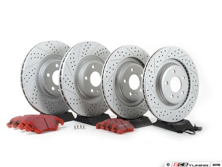 ECS Tuning Performance Front & Rear Brake Service Kit