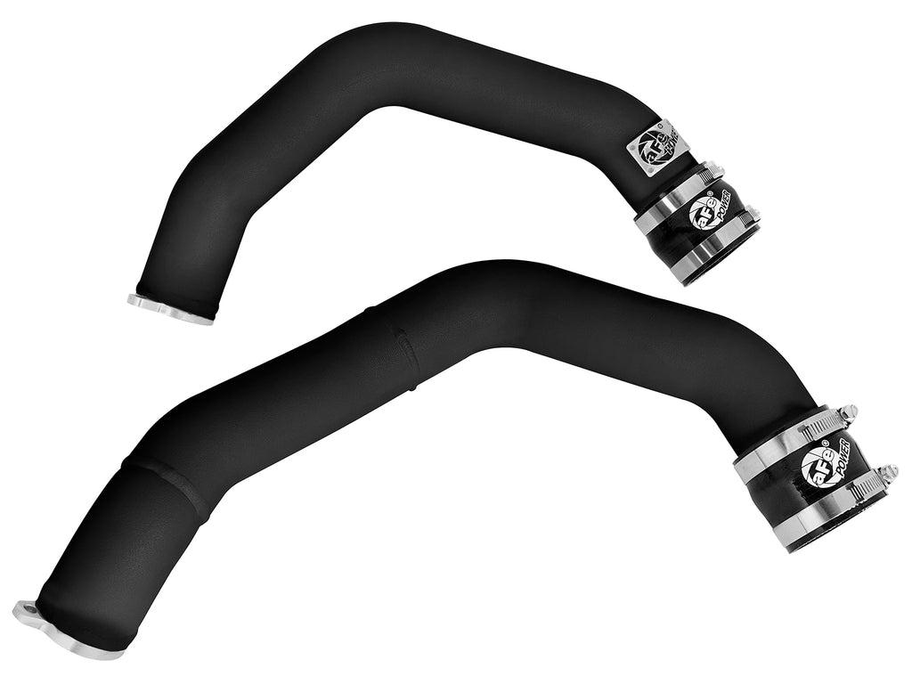 BladeRunner 2-1/4 IN Aluminum Hot Charge Pipe Kit Black - Eurosport Performance
