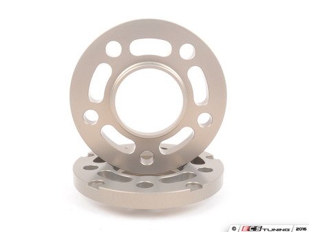 12.5mm Big Pad Wheel Spacers - Silver (Pair) - Eurosport Performance