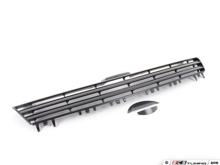 ECS Tuning Golf R Badgeless Grille - With Black Strip - Eurosport Performance