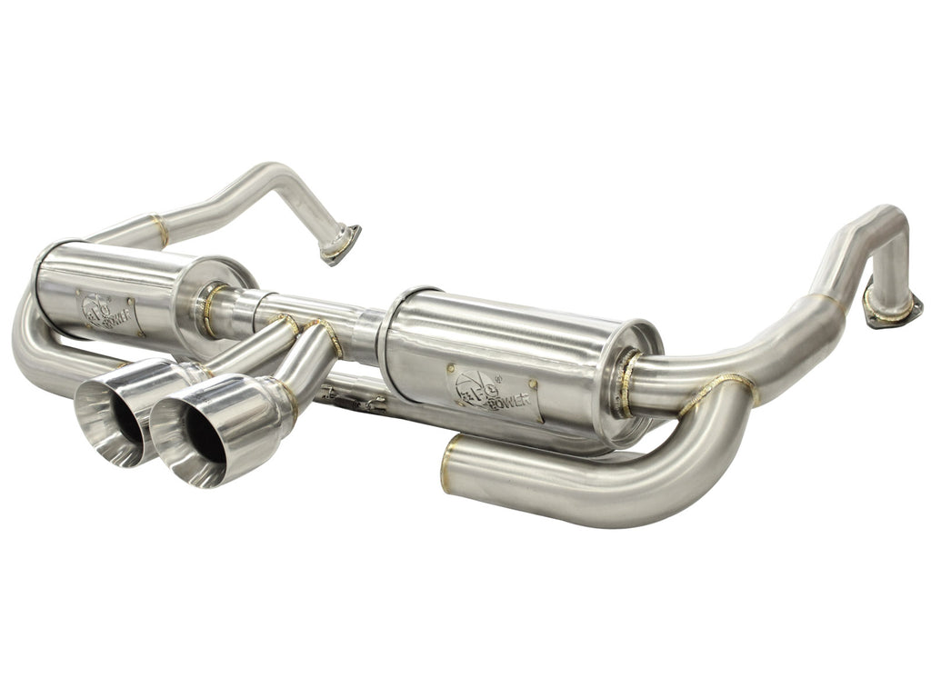 MACH Force-Xp 2in to 2-1/2in Stainless Steel Cat-Back Exhaust System - Eurosport Performance