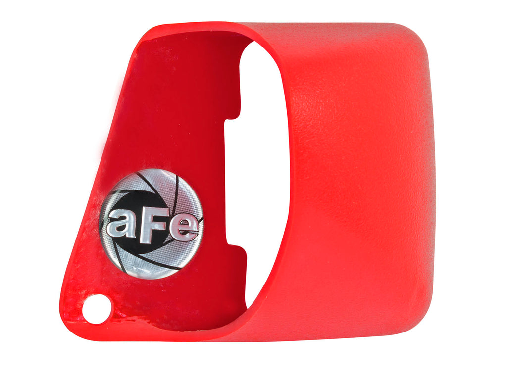 aFe Magnum Force Carbon Fiber Dynamic Air Scoop Red - Eurosport Performance