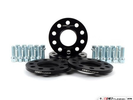 ECS Tuning Wheel Spacer Flush Fit Kit - Polished Bolts - Aggressive - Eurosport Performance