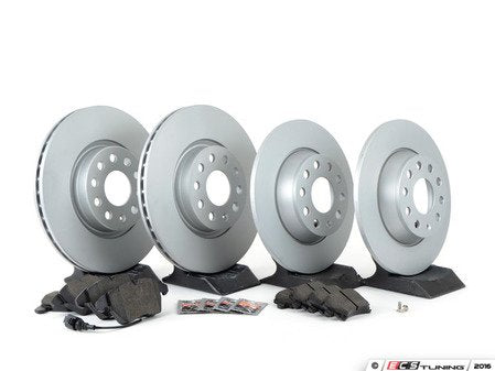 ECS Tuning Economy Semi-Metallic Front & Rear Brake Service Kit (312x25 / 282x12) - Eurosport Performance