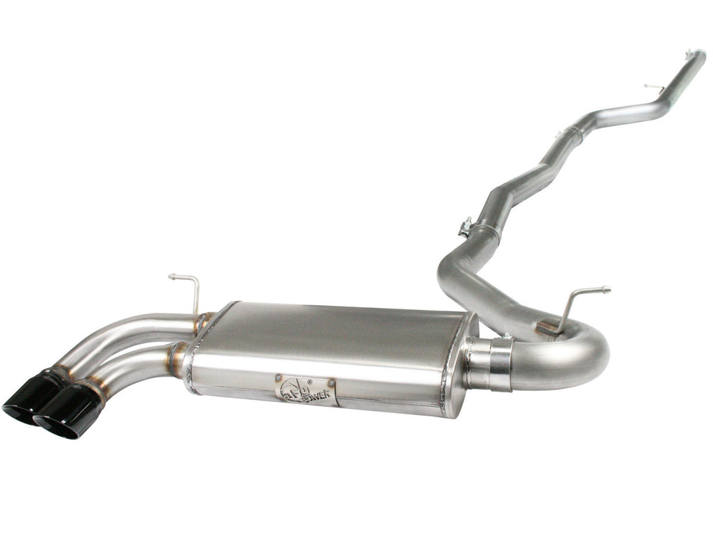MACH Force-Xp 3 IN 409 Stainless Steel Cat-Back Exhaust System Black - Eurosport Performance
