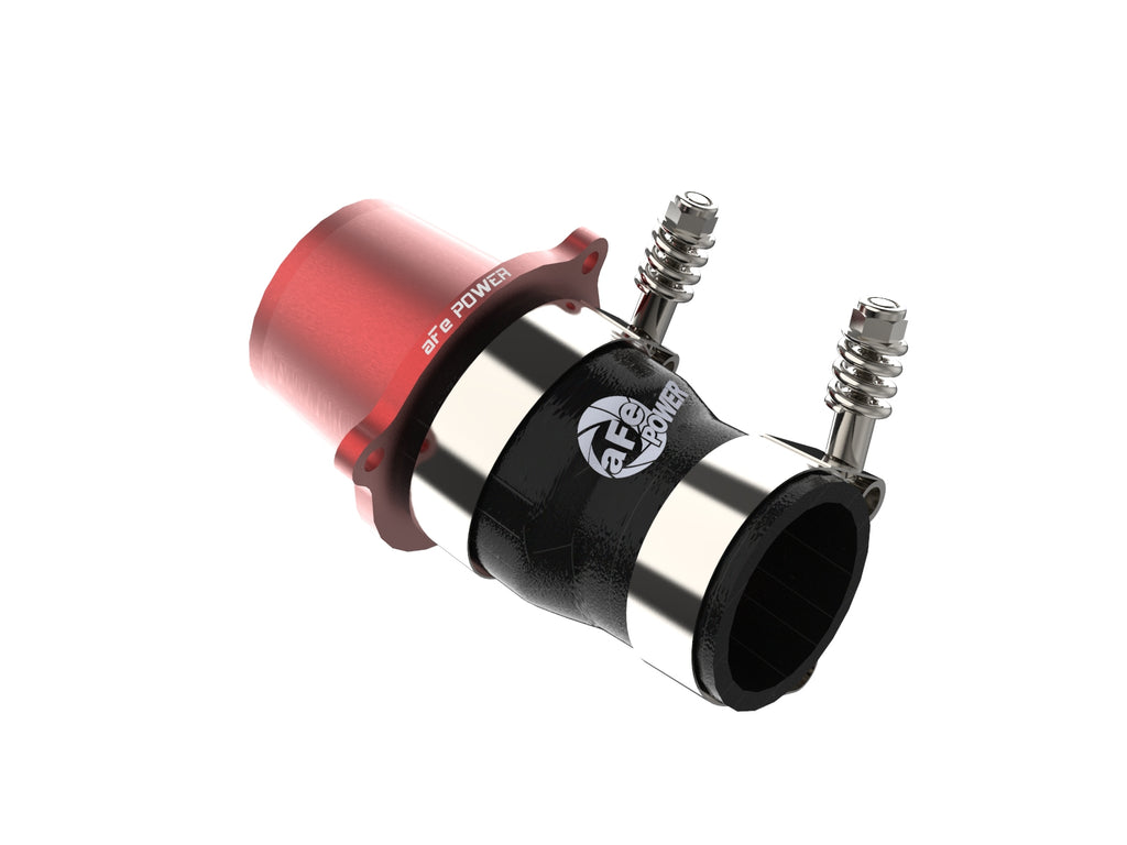 BladeRunner Turbo Muffler Delete for OE Charge Pipe Red - Eurosport Performance