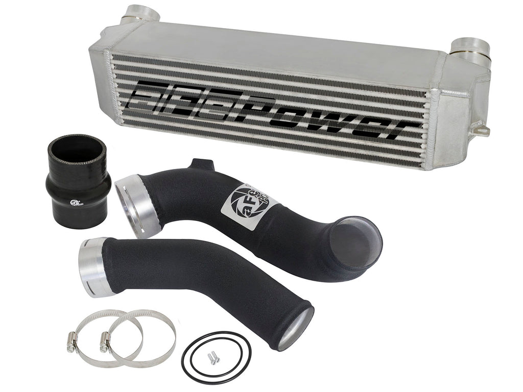 BladeRunner GT Series Intercooler Kit w/ Tubes Black - Eurosport Performance