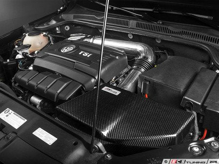 ECS Tuning Kohlefaser Luft-Technik Intake System - With Carbon Fiber Air Box & Polished Aluminum Tubes - Eurosport Performance