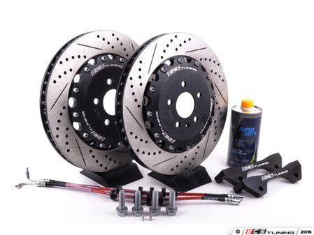 ECS Tuning Front Big Brake Kit - Stage 4 - 2-Piece Rotors (380x34)