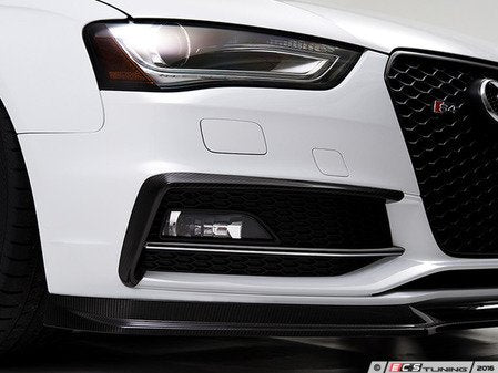 ECS Tuning Carbon Fiber Grille Accent Set - Audi B8.5 - Eurosport Performance