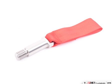Turner Motorsports 75mm Poly Tow Strap With Bolt - Red - Eurosport Performance