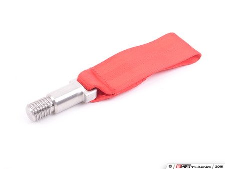 Turner Motorsports 55mm Poly Tow Strap With Bolt - Red - Eurosport Performance