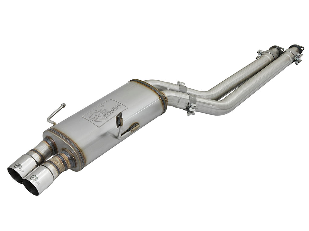 MACH Force-Xp Stainless Steel Cat-Back Exhaust System w/ Polished Tip - Eurosport Performance