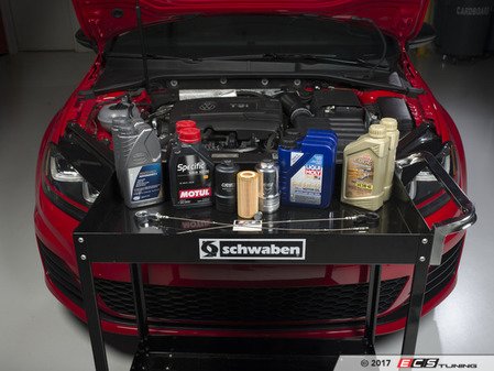 ECS Tuning MK7 GTI 2.0T 5w40 Oil Change And Filter Kit - TSI Engine (2015+) - Eurosport Performance