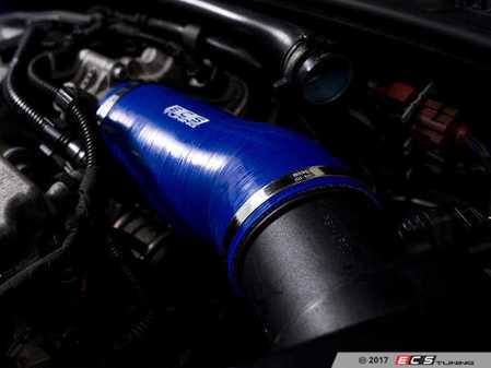 ECS Tuning Silicone Throttle Body Inlet Hose - Blue - Eurosport Performance