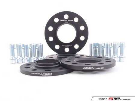 ECS Tuning 19" Wheel Spacer Flush Fit Kit - Polished Bolts - Eurosport Performance