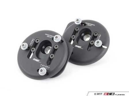 Turner Motorsports Front Adjustable Caster/Camber Plates - Hybrid - Eurosport Performance