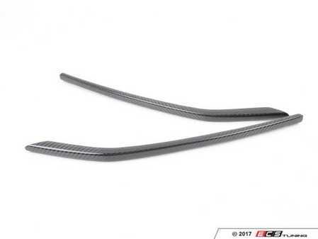 ECS Tuning Carbon Fiber Fog Light Grille Overlay Set - Audi B8.5 A4/S4 - Eurosport Performance