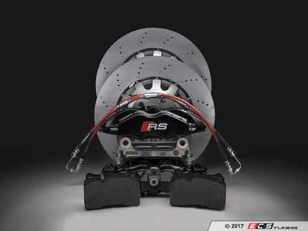 ECS Tuning Front TTRS Big Brake Kit - Drilled Rotors (370x32) - Eurosport Performance