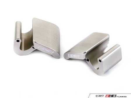 ECS Tuning MK7 Golf/GTI Billet Seat Fold Down Handle Set - Polished Clear Anodized - Eurosport Performance