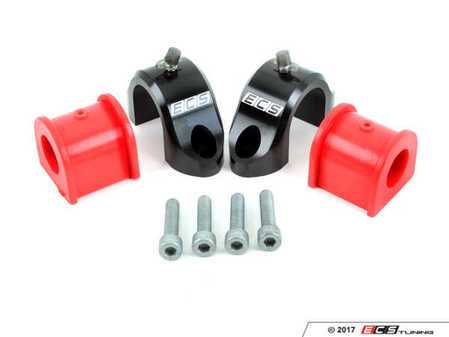 ECS Tuning Billet Rear Sway Bar Brackets With Polyurethane Bushings - Pair - Eurosport Performance