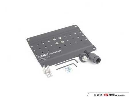 ECS Tuning Ultimate ECS Tow Hook Mount License Plate Kit - Eurosport Performance