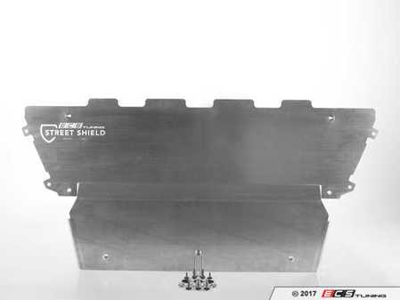 ECS Tuning Audi B9 A4/S4/A5 Engine Street Shield Aluminum Skid Plate - Eurosport Performance