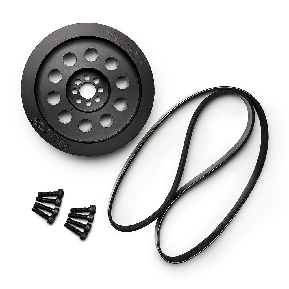 CTS Turbo 187mm Supercharger Crank Pulley Upgrade Kit - Audi V6 3.0T - Eurosport Performance