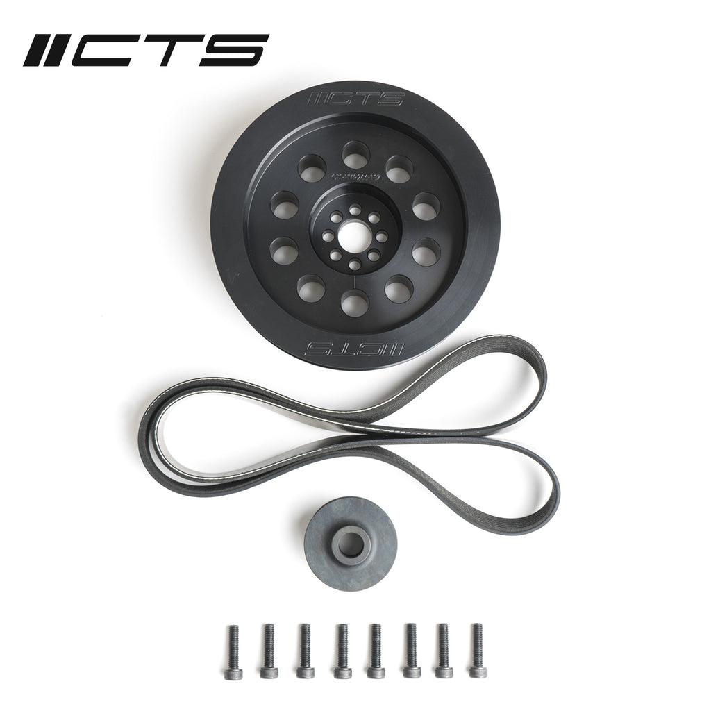 CTS Turbo Press-On 187mm Dual Pulley Upgrade Kit - Audi 3.0T V6 (Supercharged) - Eurosport Performance