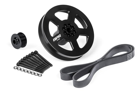 APR 3.0 TFSI Supercharger Drive and Crank Pulley with Belt (Press on) - Eurosport Performance