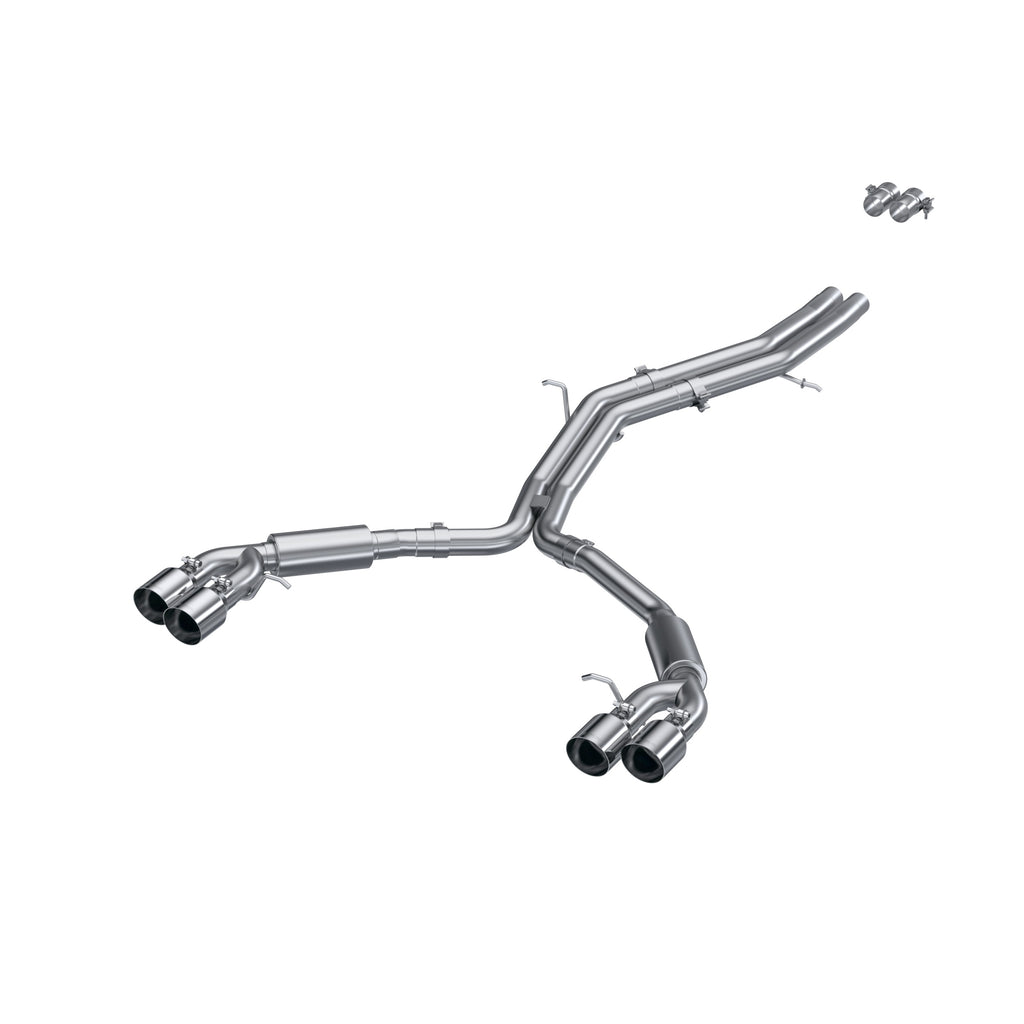 MBRP Armor Pro Cat-Back Exhaust System - Audi S4 / S5 (2018-22)