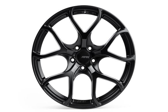 APR A01 Flow Formed Wheels (19x8.5) (Satin Black) (1 Wheel) - Eurosport Performance
