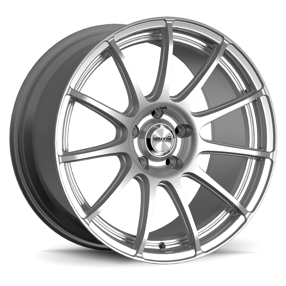 Maxxim Winner 15x6.5 10x100/114.3 ET38 Full Silver - Eurosport Performance