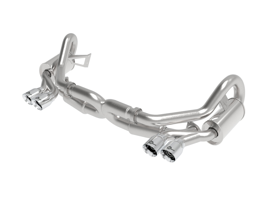 MACH Force-Xp 2-1/2 IN 304 Stainless Steel Cat-Back Exhaust w/Polished Tips - Eurosport Performance