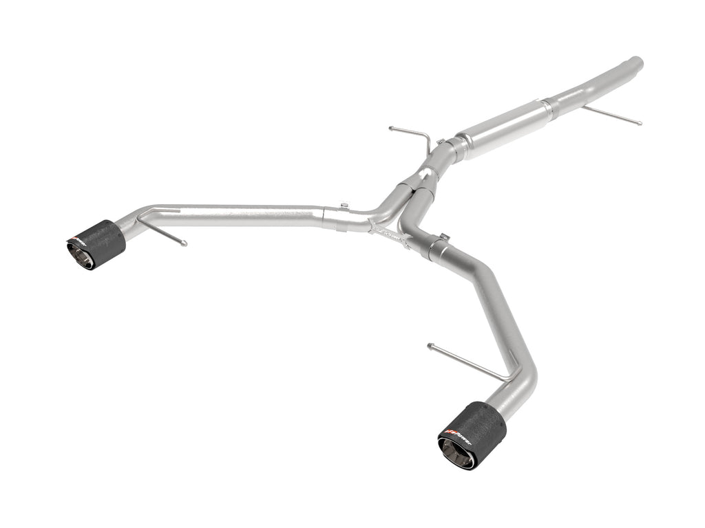 MACH Force-Xp 3 IN to 2-1/2 IN Stainless Steel Axle-Back Exhaust System Carbon - Eurosport Performance
