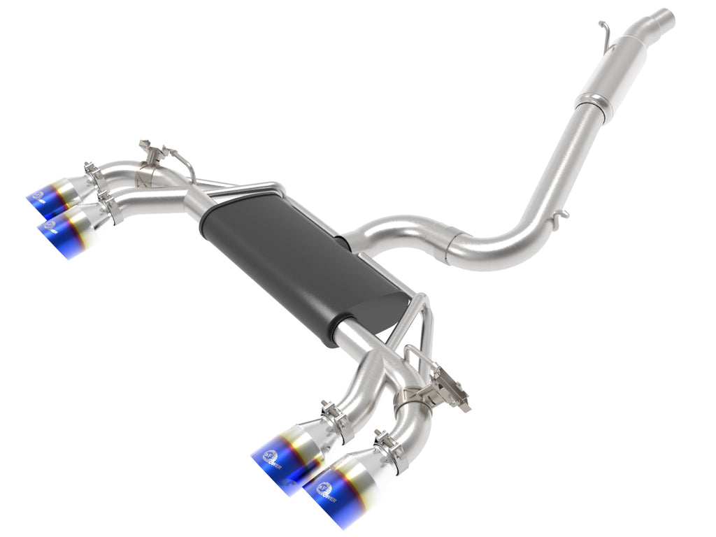 MACH Force-Xp 3 IN to 2-1/2 IN Stainless Steel Cat-Back Exhaust System Polished - Eurosport Performance