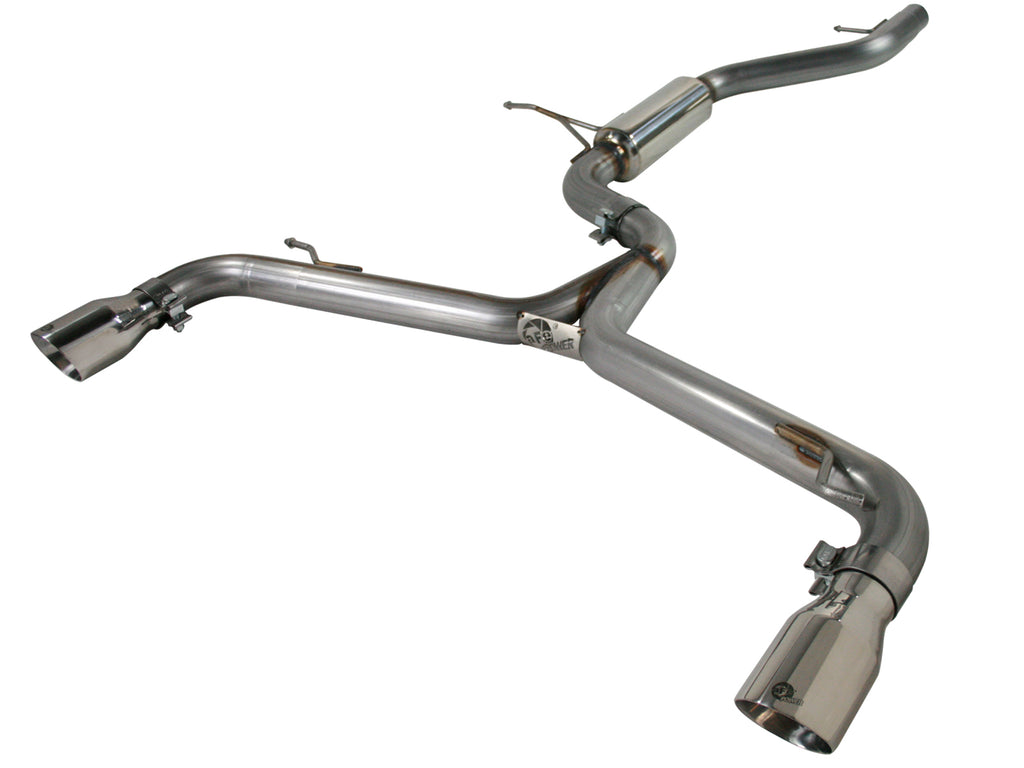 MACH Force-Xp 2-1/2in 409 Stainless Steel Cat-Back Exhaust System - Eurosport Performance